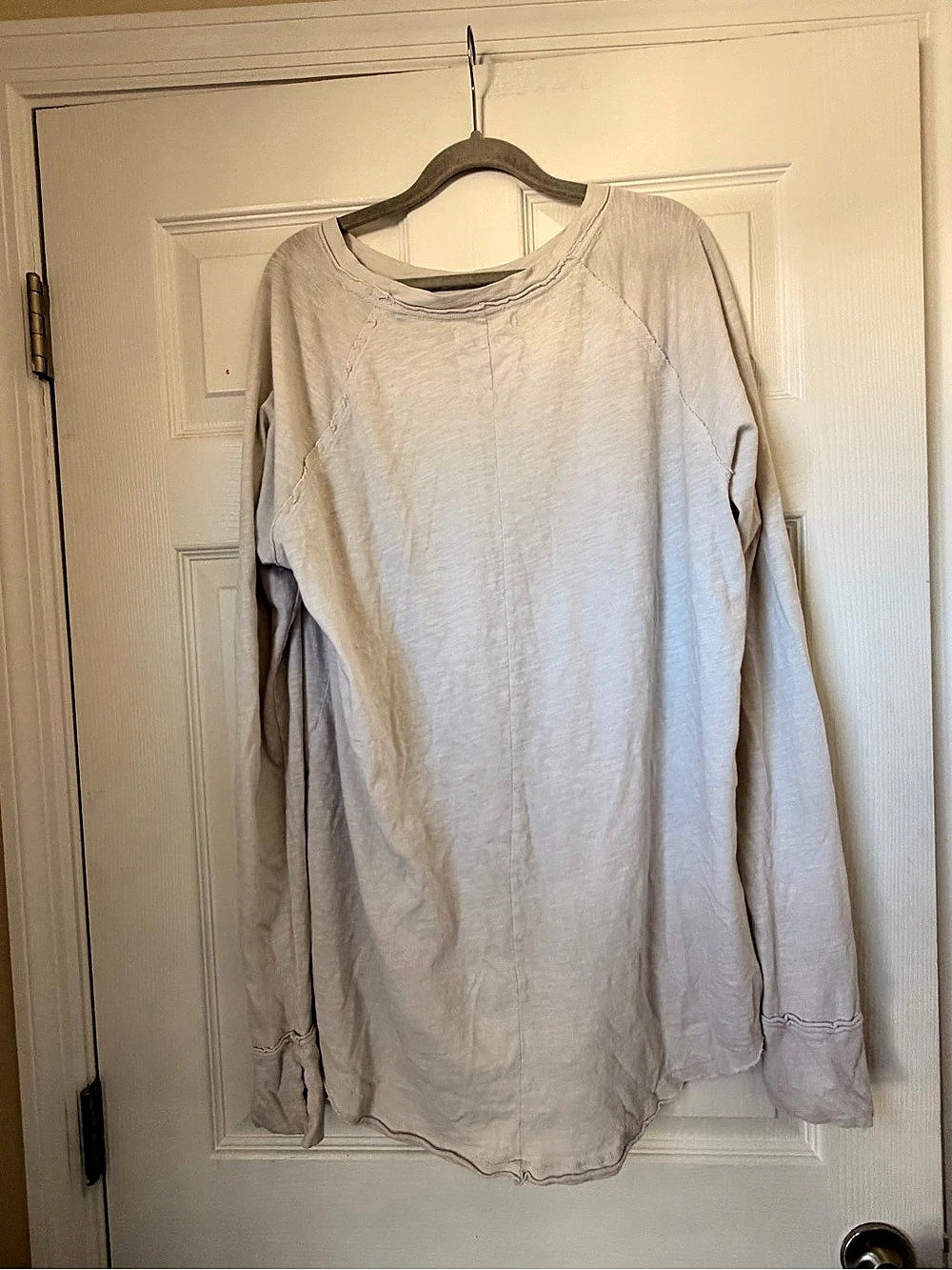 We The Free Long Sleeve Tunic in Gray Size Medium - Picture 2 of 3